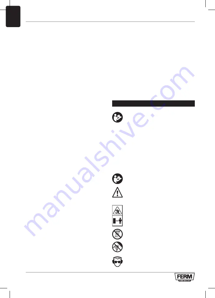 Ferm HTM1005 Original Instructions Manual Download Page 54