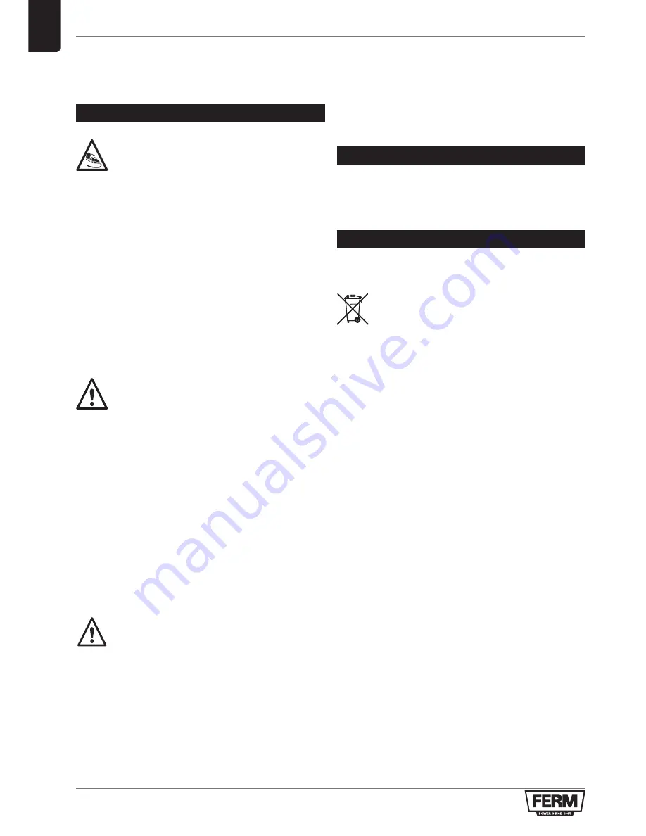 Ferm OTM1005 Original Instructions Manual Download Page 38