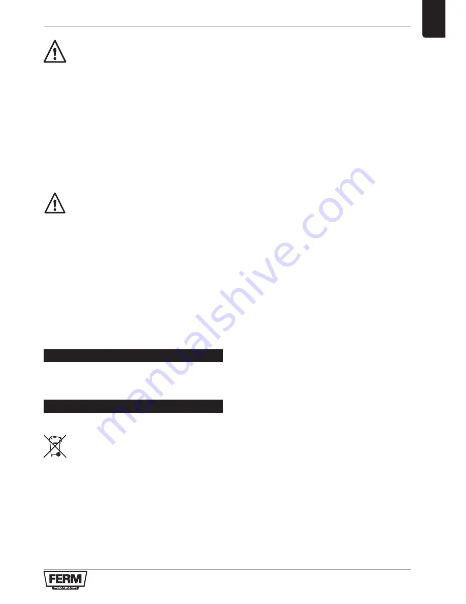 Ferm OTM1005 Original Instructions Manual Download Page 103