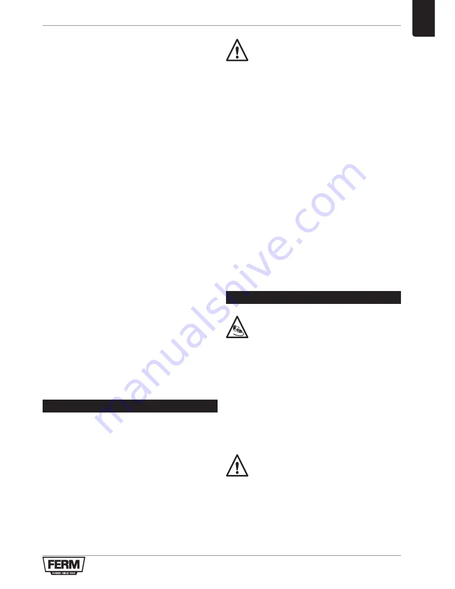 Ferm OTM1005 Original Instructions Manual Download Page 107