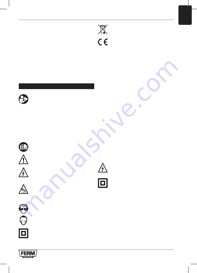 Ferm PDM1050P Original Instructions Manual Download Page 3