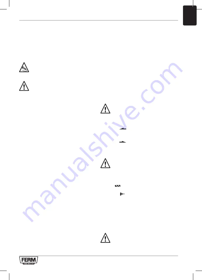 Ferm PDM1060P K Original Instructions Manual Download Page 25