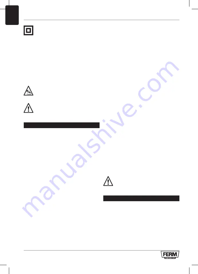 Ferm PRM1021 Original Instructions Manual Download Page 38