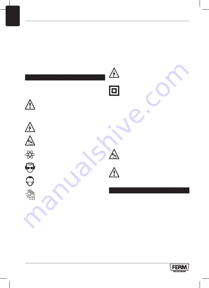 Ferm PRM1021 Original Instructions Manual Download Page 60