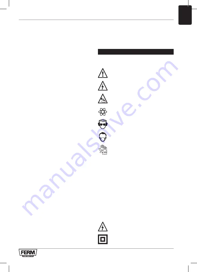 Ferm PRM1021 Original Instructions Manual Download Page 87