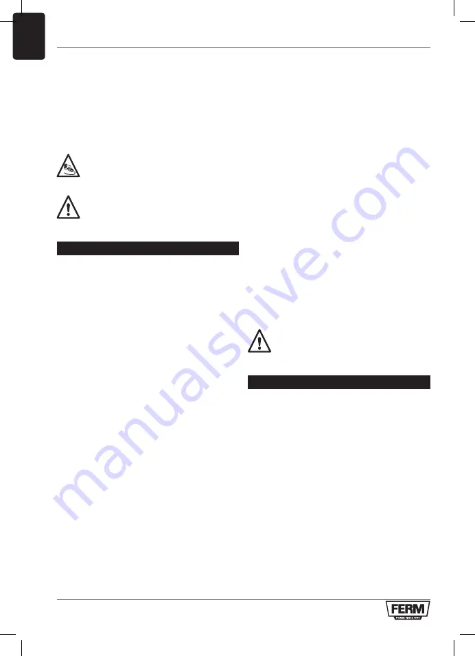 Ferm PRM1021 Original Instructions Manual Download Page 88