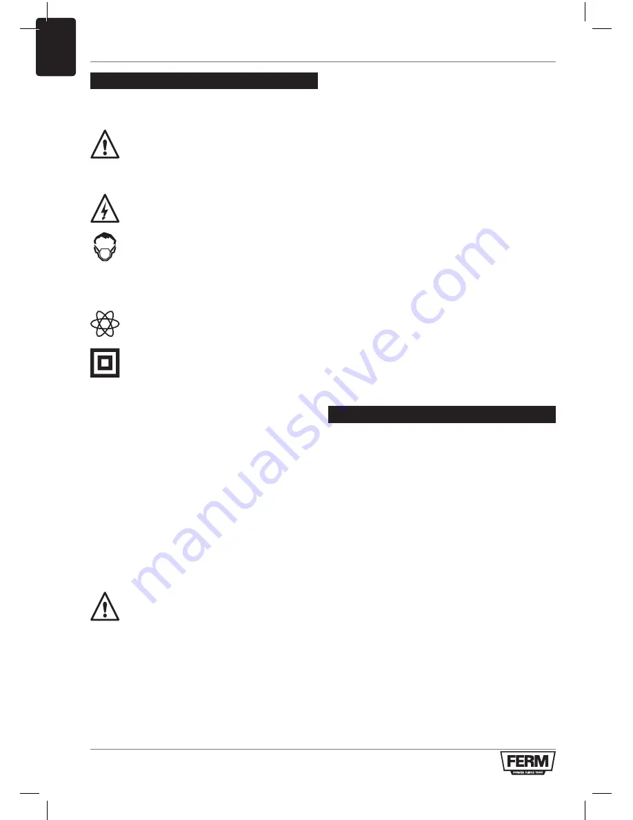 Ferm RSM1019 Original Instructions Manual Download Page 16