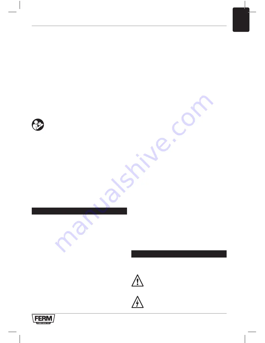 Ferm RSM1019 Original Instructions Manual Download Page 31