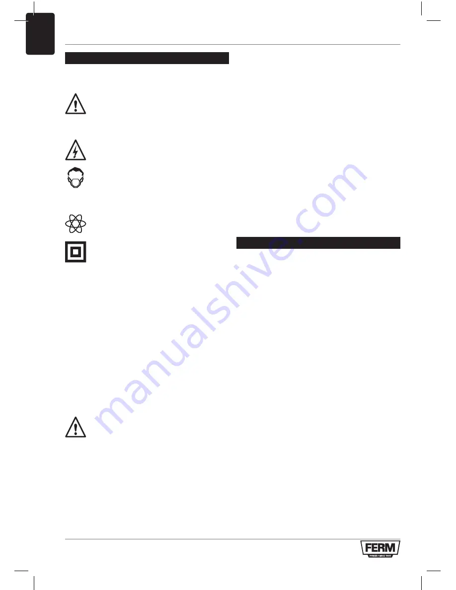 Ferm RSM1019 Original Instructions Manual Download Page 56