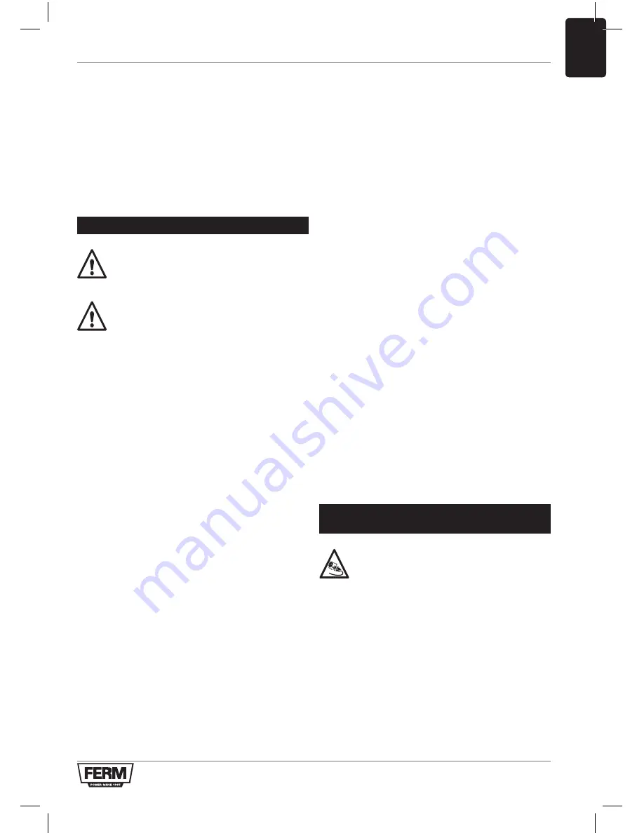 Ferm RSM1019 Original Instructions Manual Download Page 85