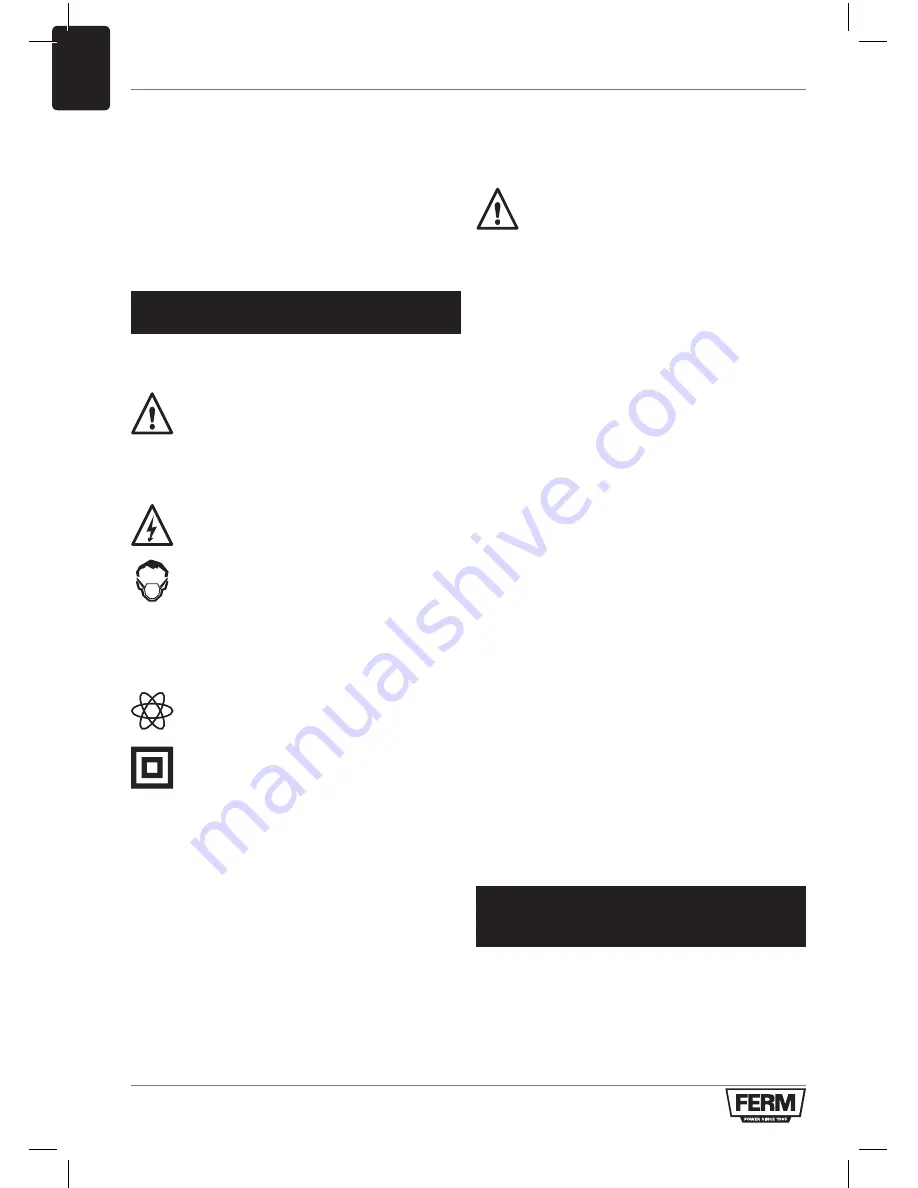 Ferm RSM1019 Original Instructions Manual Download Page 92