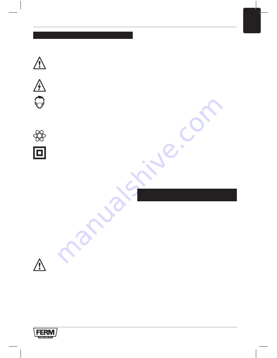 Ferm RSM1019 Original Instructions Manual Download Page 101