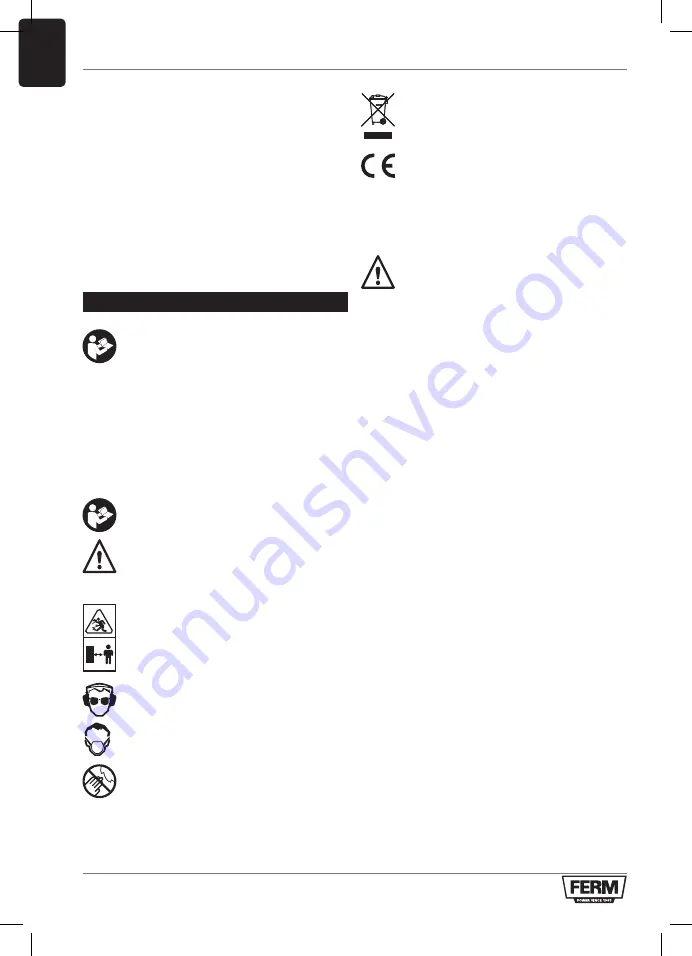 Ferm RSM1022 Original Instructions Manual Download Page 4