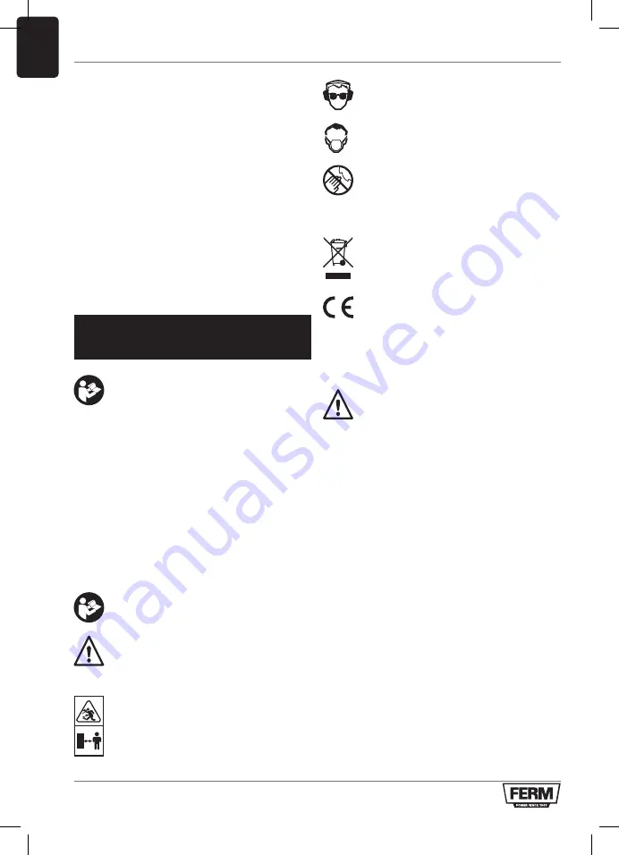 Ferm RSM1022 Original Instructions Manual Download Page 10