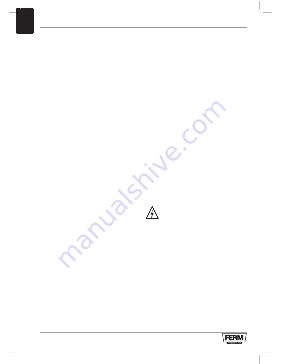 Ferm TSM1030 Original Instructions Manual Download Page 30