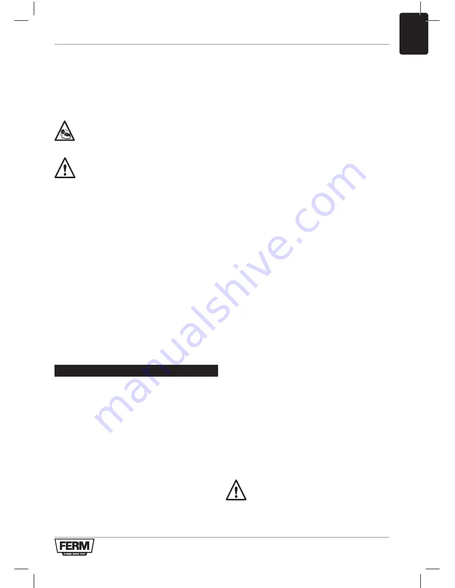 Ferm TSM1035 Original Instructions Manual Download Page 57