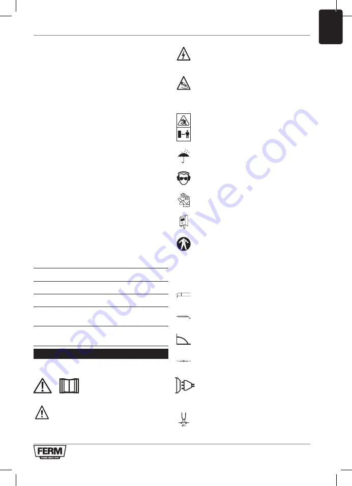 Ferm WEM1042 Original Instructions Manual Download Page 25