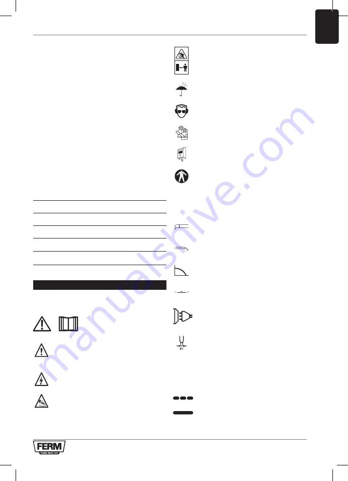 Ferm WEM1042 Original Instructions Manual Download Page 55