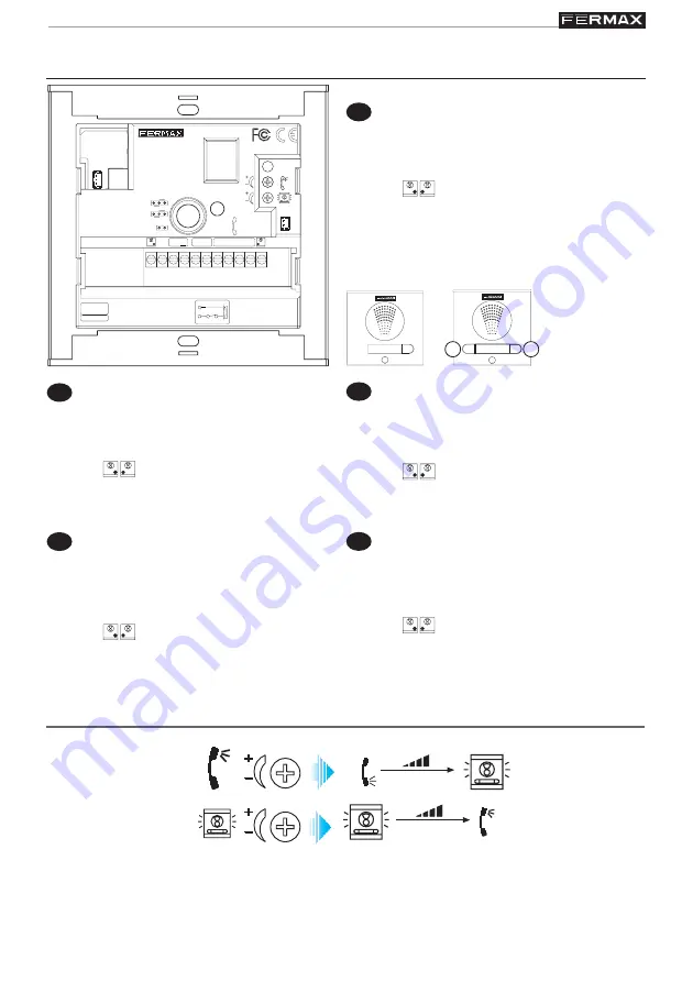 Fermax 1-24 WAY 4+N CITY AUDIO KIT Скачать руководство пользователя страница 10