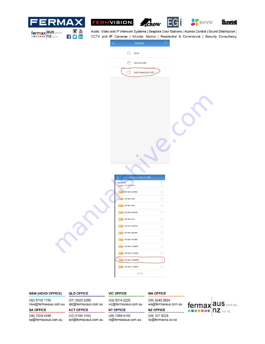 Fermax FERMVISION Installer Manual Download Page 13