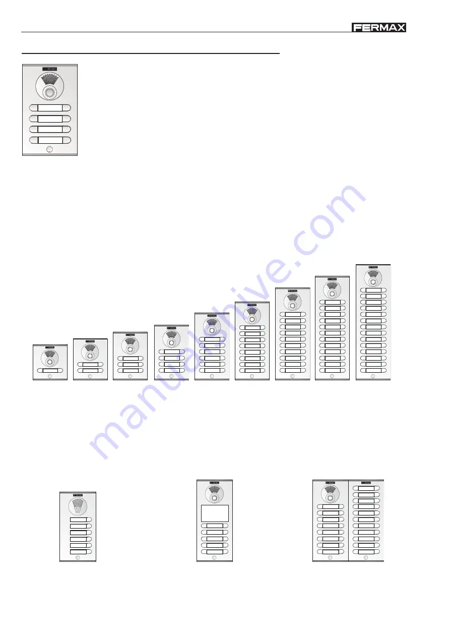 Fermax LOFT BUS2 Technical Manual Download Page 14