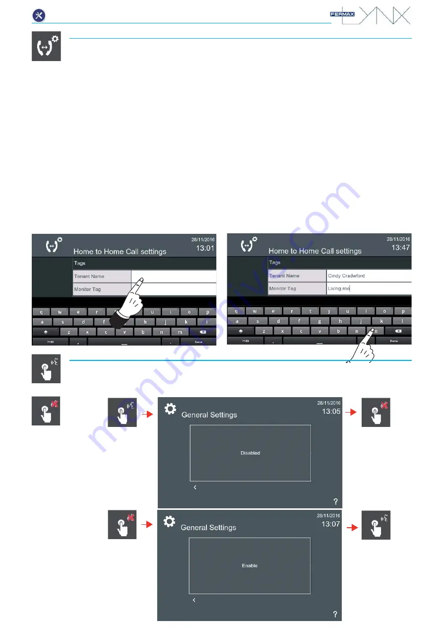 Fermax LYNX EXTRA Smile User& Installer'S Manual Download Page 20