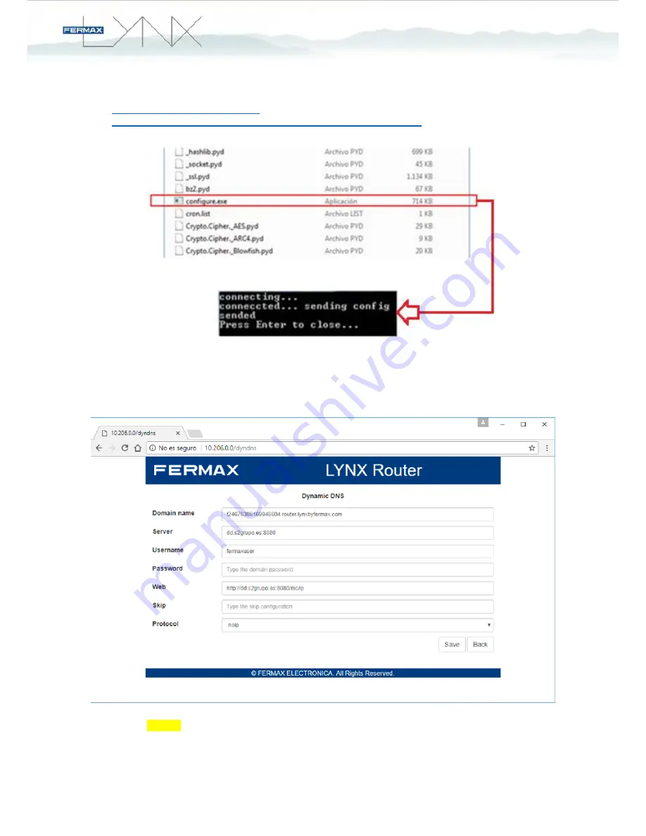 Fermax LYNX Ref. 1609 Installation Manual Download Page 6