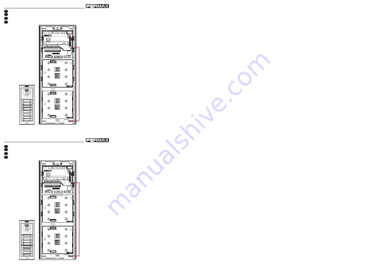 Fermax LYNX SKYLINE Installer Manual Download Page 45