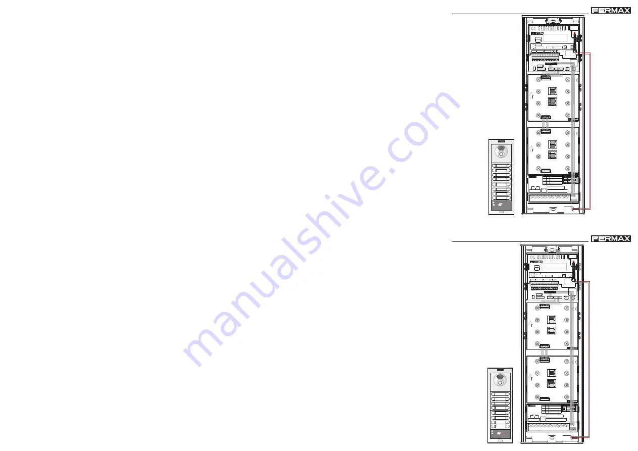 Fermax LYNX SKYLINE Installer Manual Download Page 46