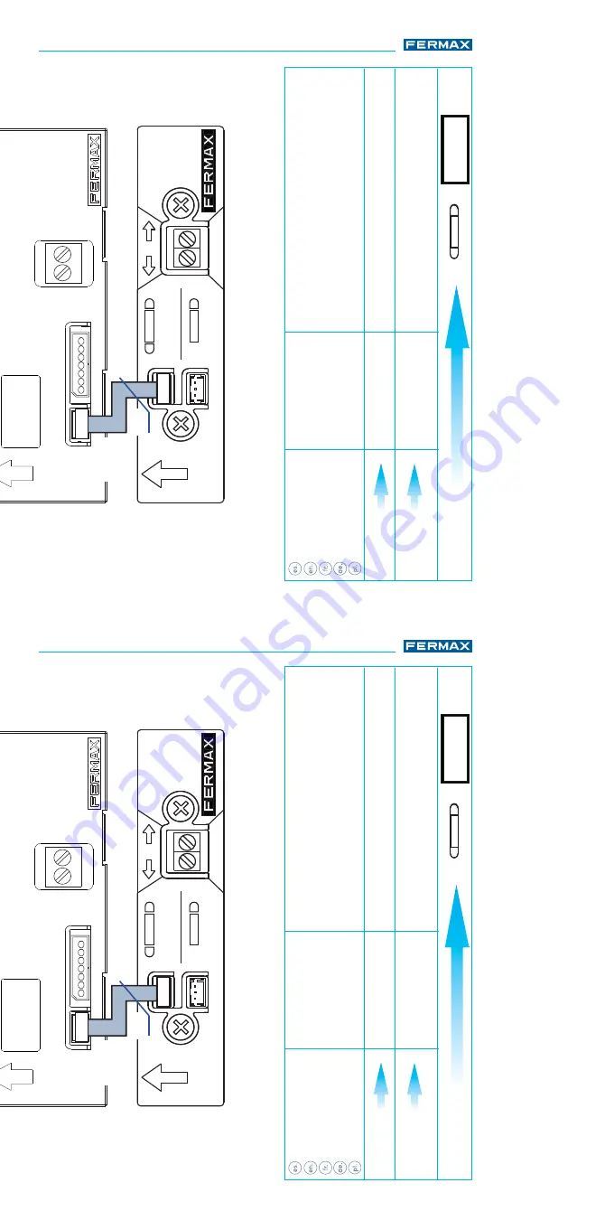 Fermax OneToOne W/LOOP MODULE Installer Manual Download Page 17