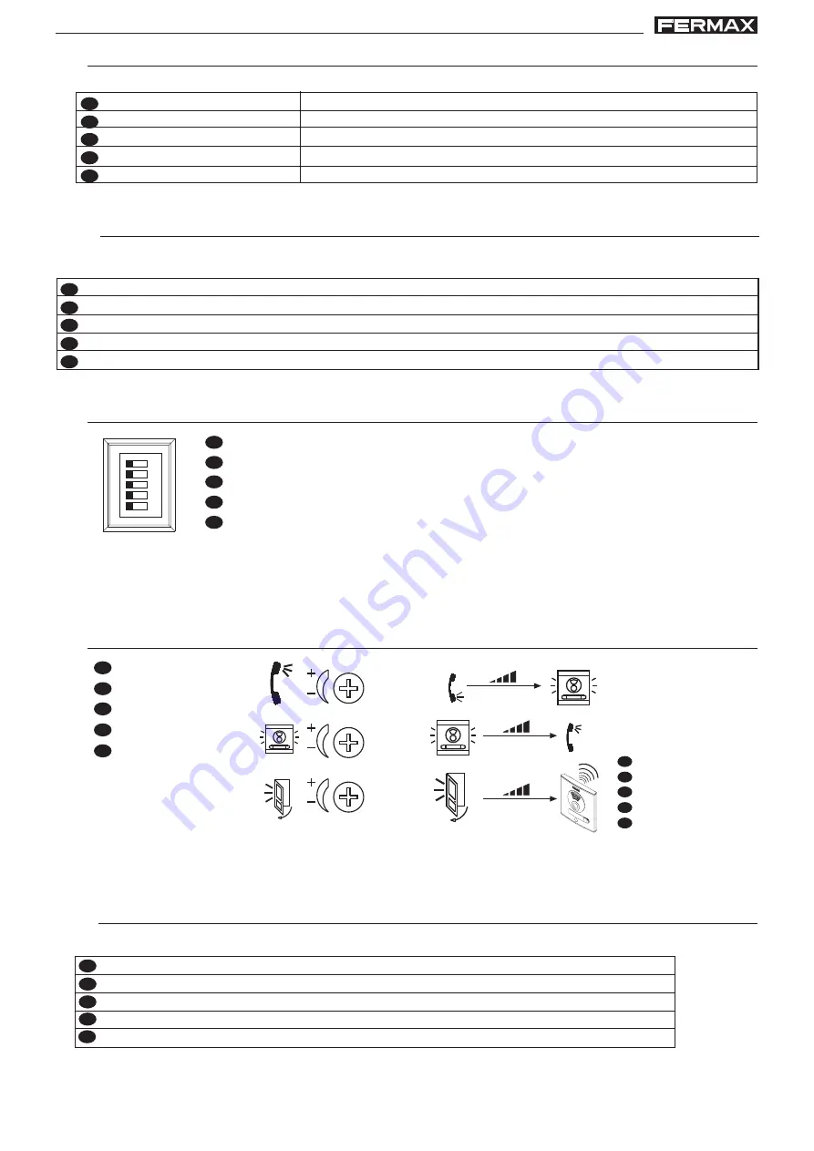 Fermax OneToOne User& Installer'S Manual Download Page 24