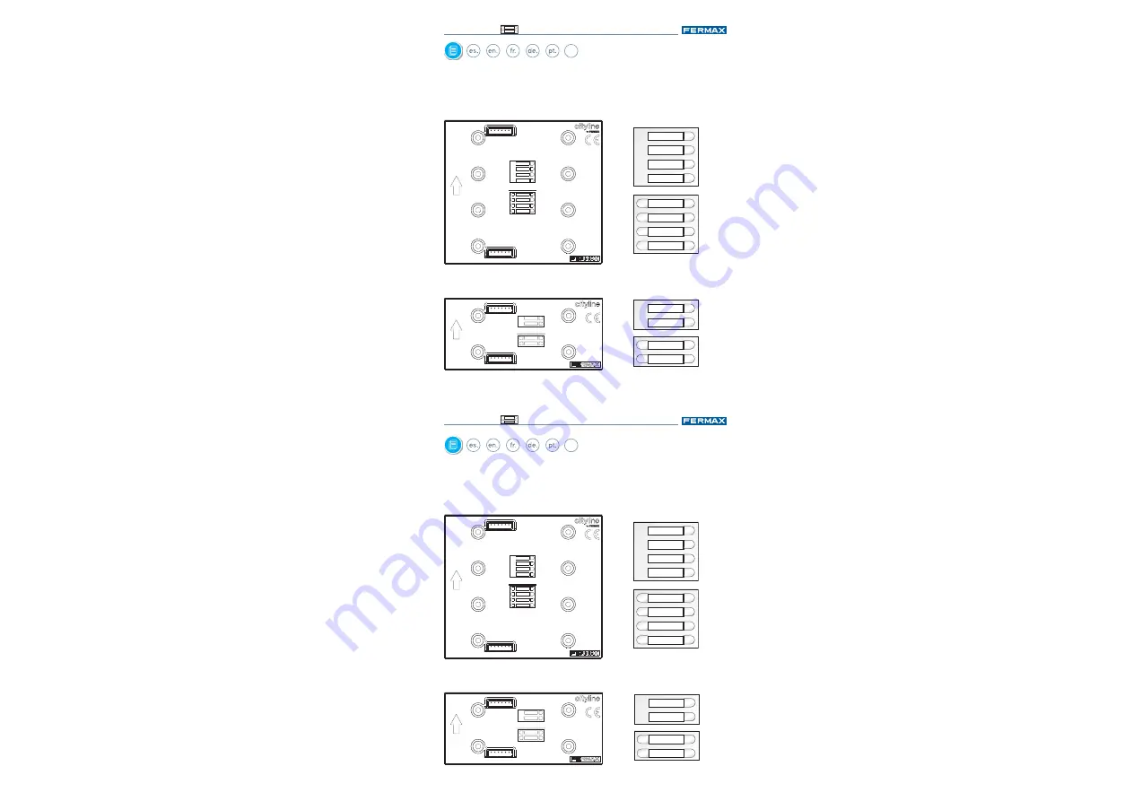 Fermax SKYLINE LYNX DUOX Installer Manual Download Page 6