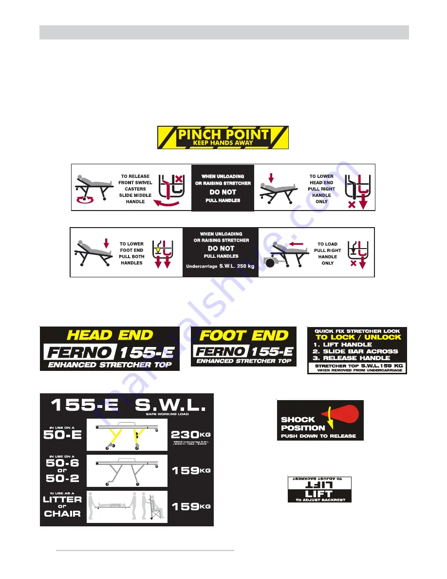 Ferno 50-E User Manual Download Page 6