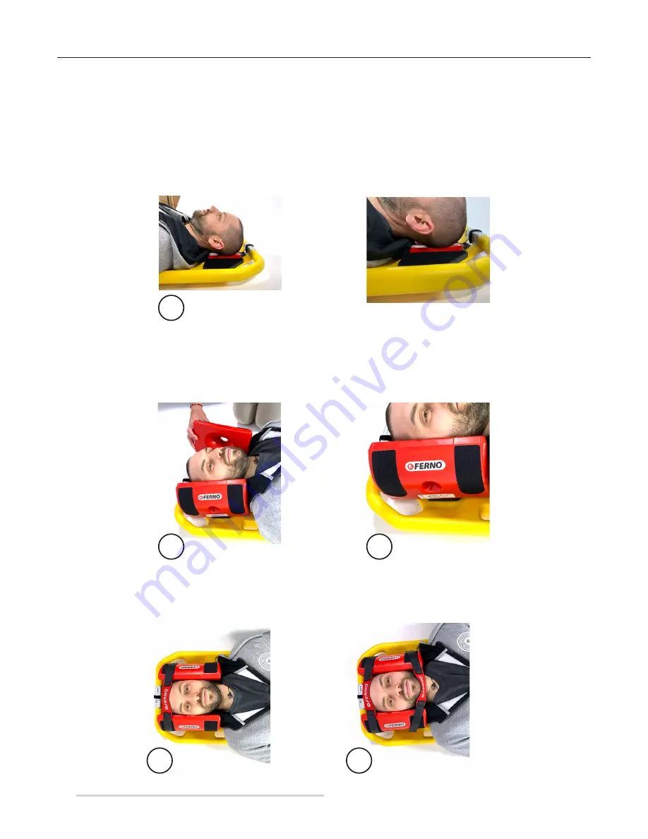 Ferno B-lock head immobiliser User And Maintenance Manual Download Page 8