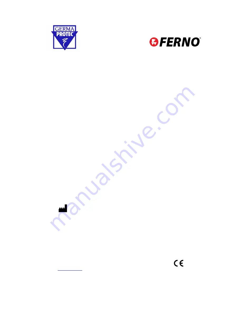 Ferno Germa Kangoofix User Manual Download Page 1