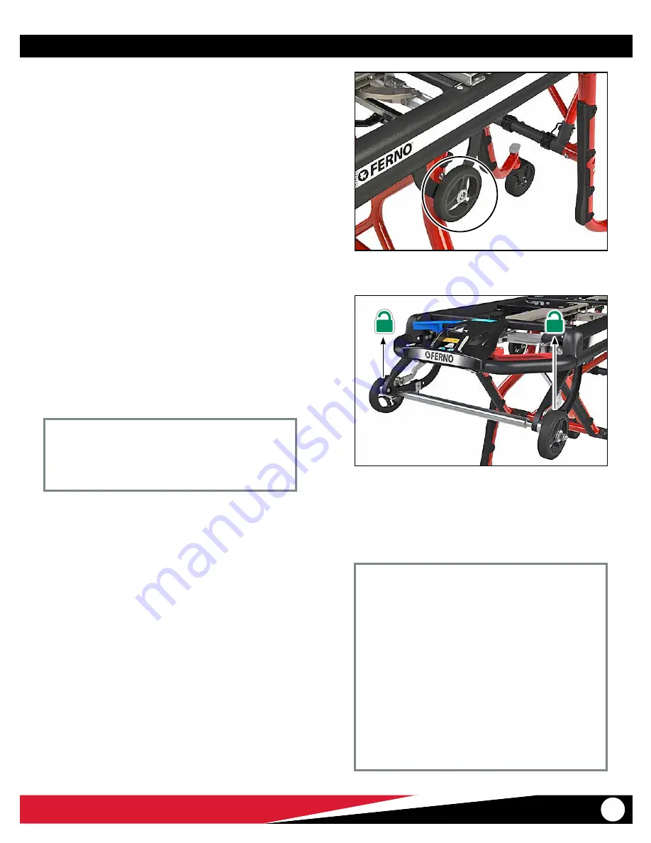 Ferno Mondial ST64 User Manual Download Page 13