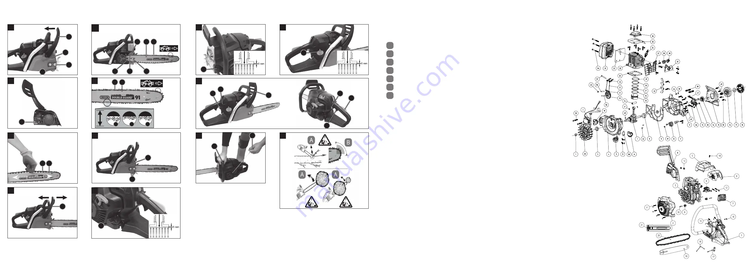 FERREX CHAINSAW 4-STROKE Скачать руководство пользователя страница 2