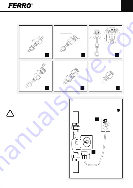 Ferro 0607W Installation And Operation Manual Download Page 39