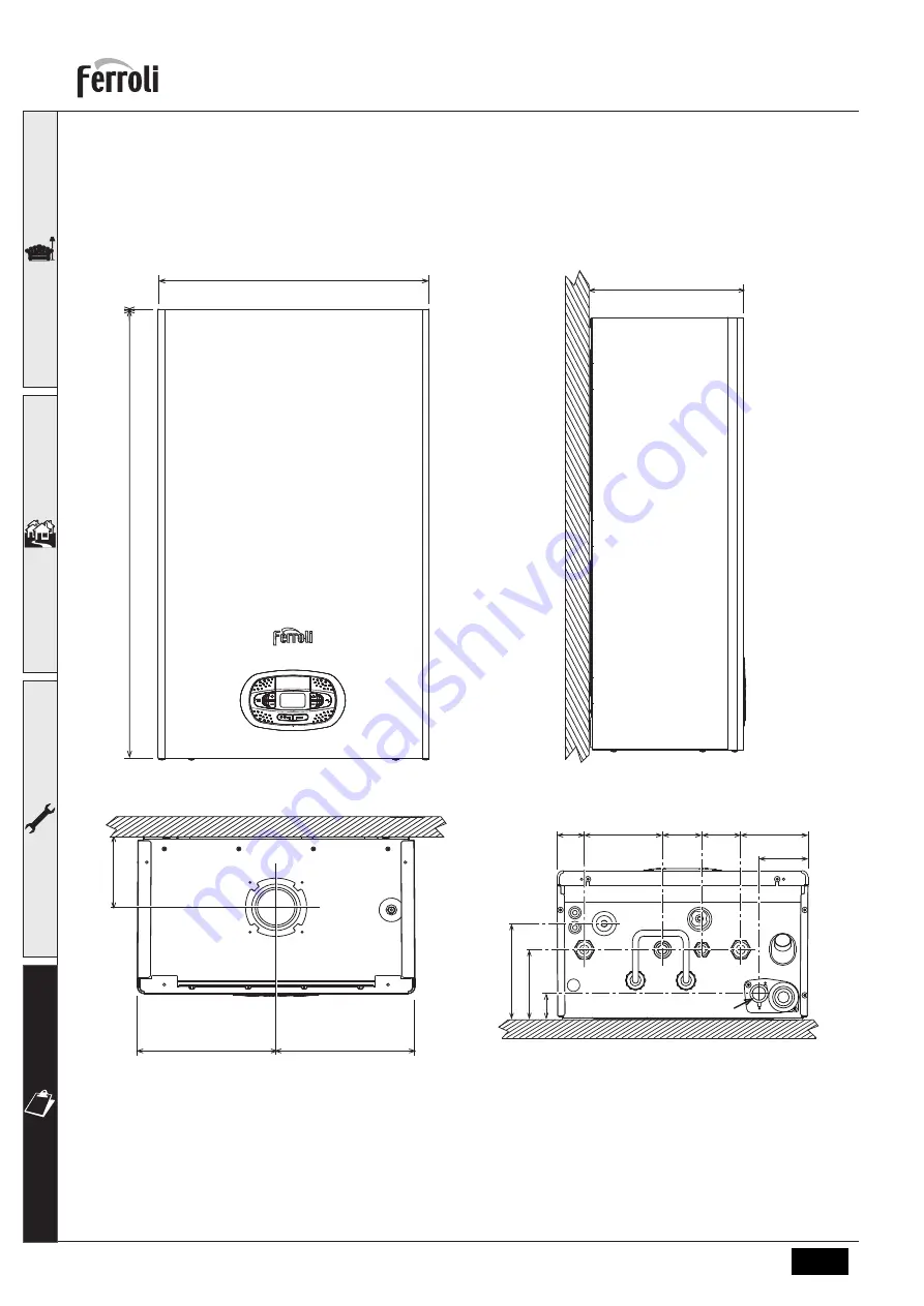 Ferroli BLUEHELIX TECH RRT 24 H Скачать руководство пользователя страница 144