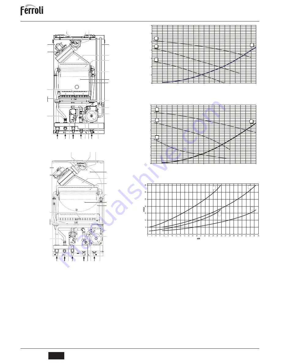 Ferroli DOMIproject F 24 Instructions For Use, Installation And Maintenance Download Page 20