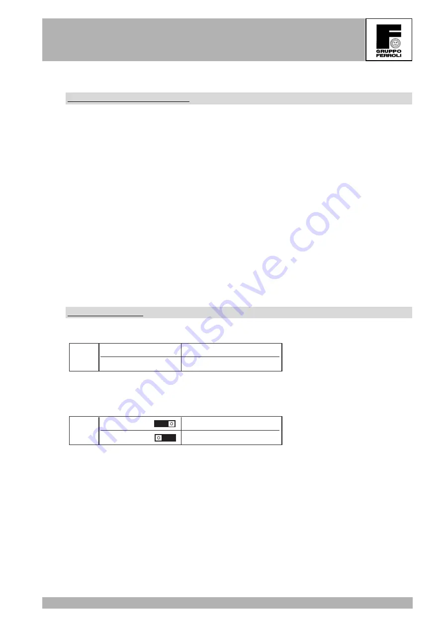 Ferroli Domitop HF 24-30 E Technical Manual Download Page 33