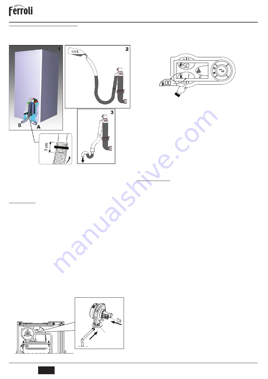 Ferroli ECONCEPT ST 25 Instructions For Use, Installation And Maintenance Download Page 18