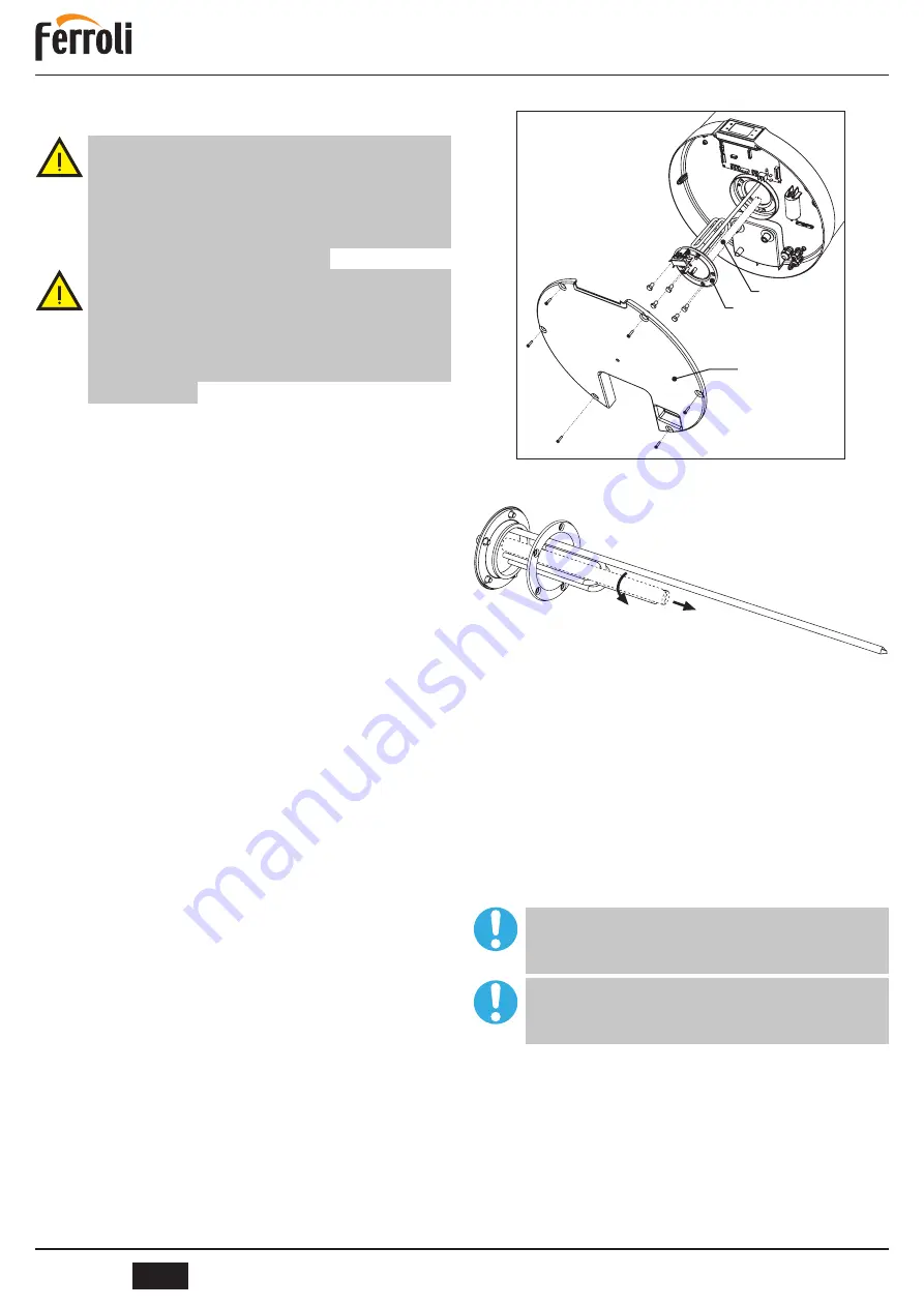 Ferroli EGEA 120LT User, Installation, And Maintenance Manual Download Page 32