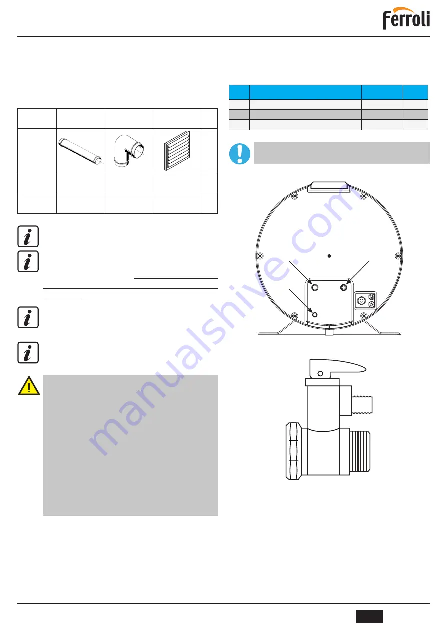 Ferroli EGEA 120LT User, Installation, And Maintenance Manual Download Page 83