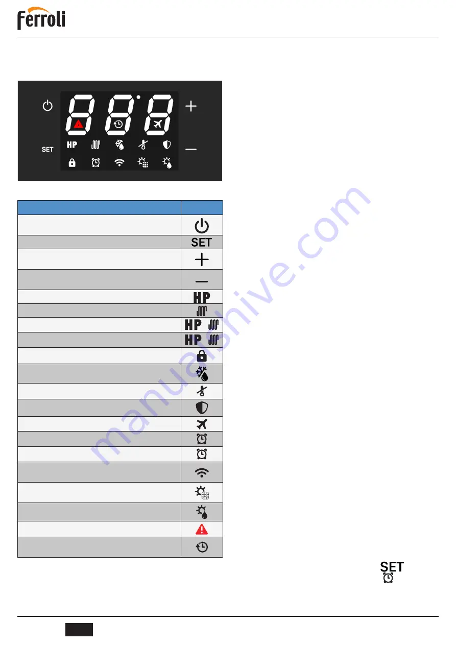 Ferroli EGEA 120LT User, Installation, And Maintenance Manual Download Page 88