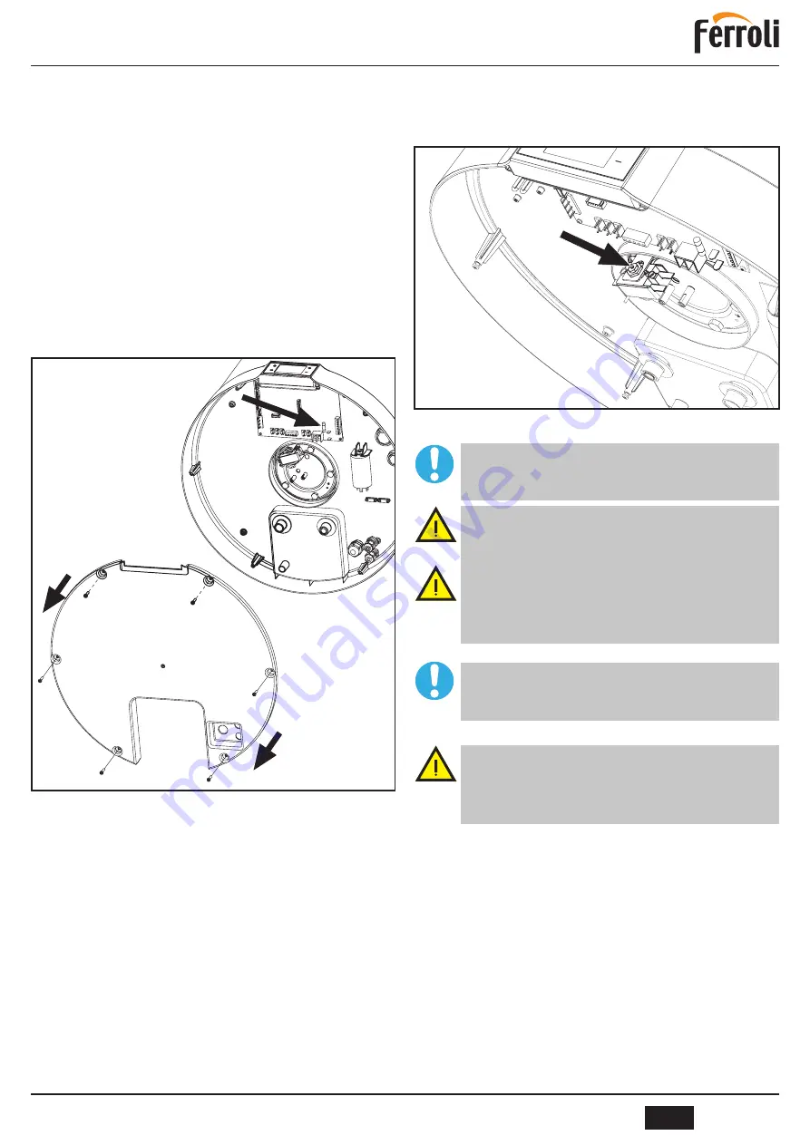 Ferroli EGEA 120LT User, Installation, And Maintenance Manual Download Page 101