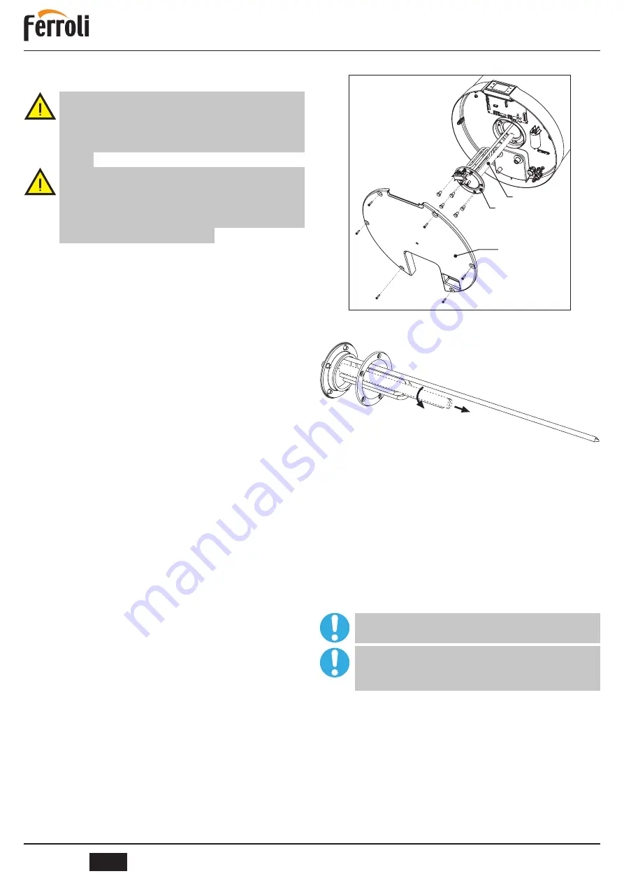 Ferroli EGEA 120LT User, Installation, And Maintenance Manual Download Page 102