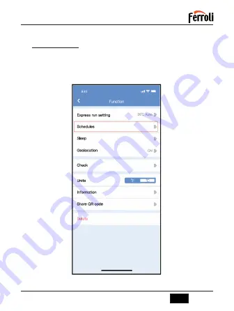 Ferroli EU-OSK105,US-OSK105 User Manual Download Page 75