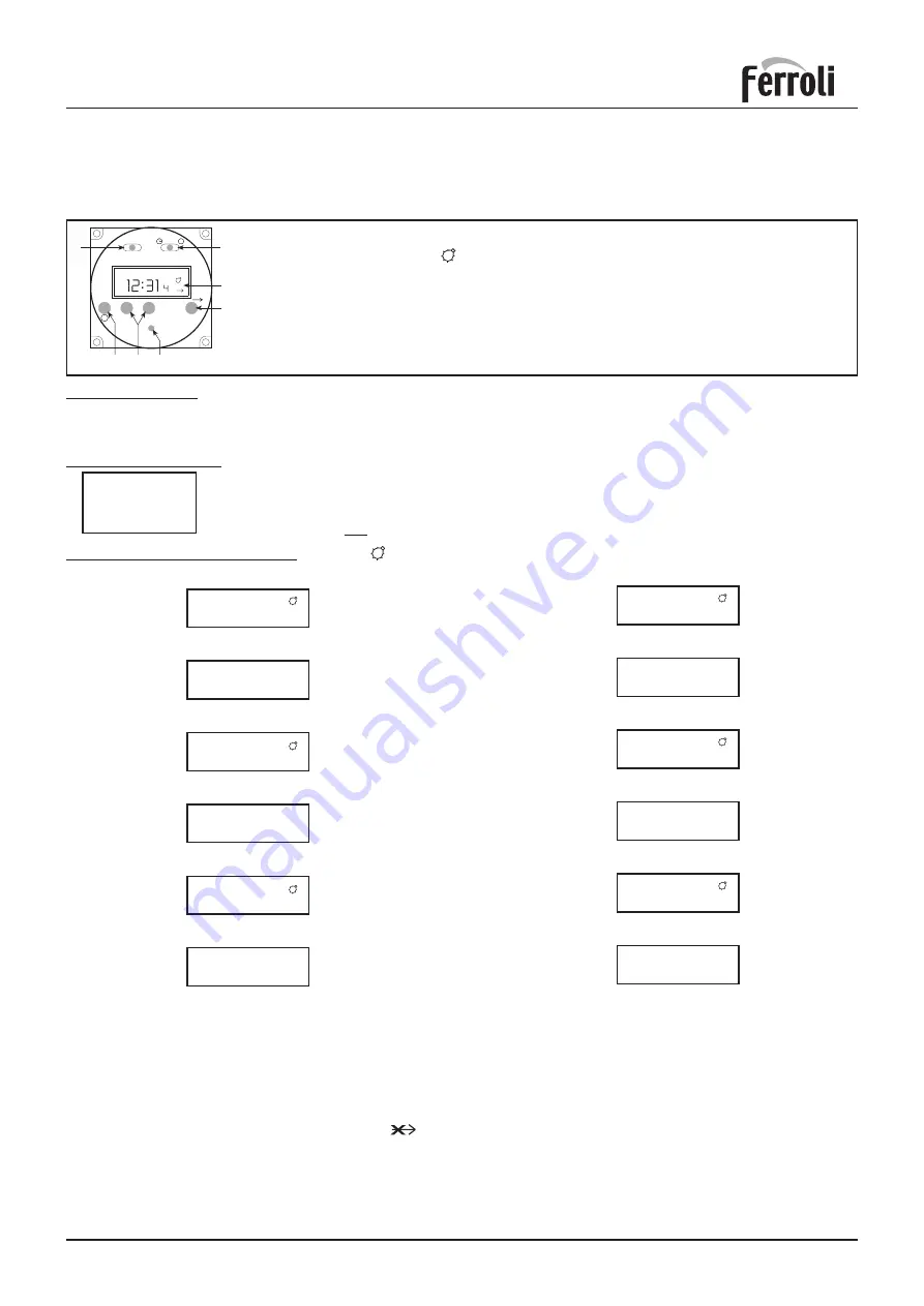 Ferroli F24E Installation, Service And User Instructions Manual Download Page 47