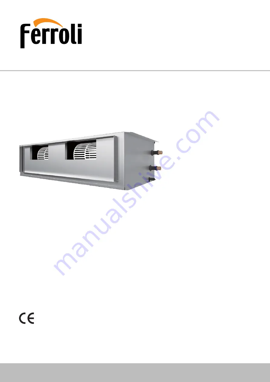 Ferroli MERCURY 2 Installation And Operation Manual Download Page 1